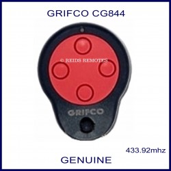 Grifco CG844 - 4 RED button garage remote