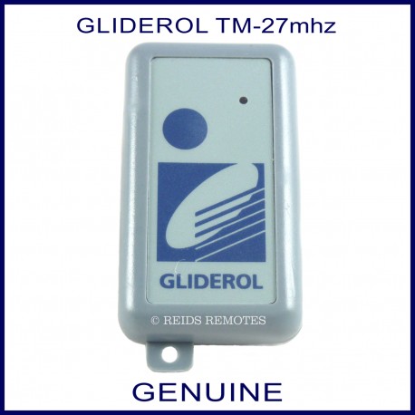 Gliderol TM27Mhz - 1 button garage remote