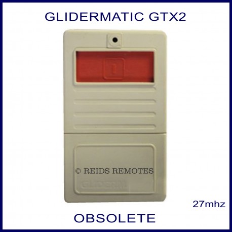 Glidermatic GTX2 - light grey garage remote red button