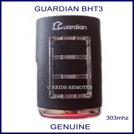 Guardian BHT3b 303Mhz 3 button garage door remote