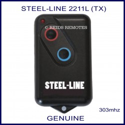 Steel-Line HT4 2211L 303Mhz 2 button garage door remote