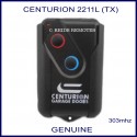 Centurion HT4 2211L 303Mhz 2 button garage door remote control