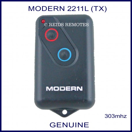 Modern HT4 2211L 303Mhz 2 button garage door remote