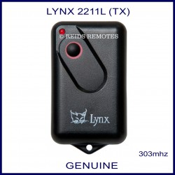Lynx HT4 2211L 303Mhz 1 button garage door remote