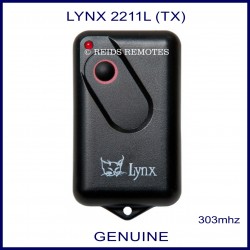 Lynx HT4 2211L 303Mhz 1 button garage door remote