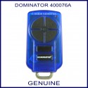Dominator 400076A DOM505 blue garage door remote control