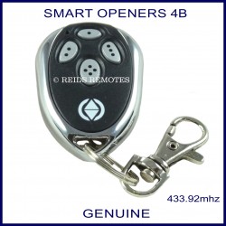 Smart Openers Chrome 4 button remote