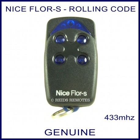 Nice Flor-s 4 button garage & gate remote