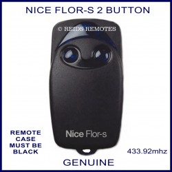Nice Flor-s 2 button garage & gate remote