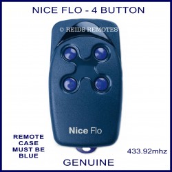 Nice FLO4 - 4 button garage & gate remote