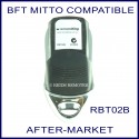 BFT Mitto compatible swing or sliding gate remote control RBT02B