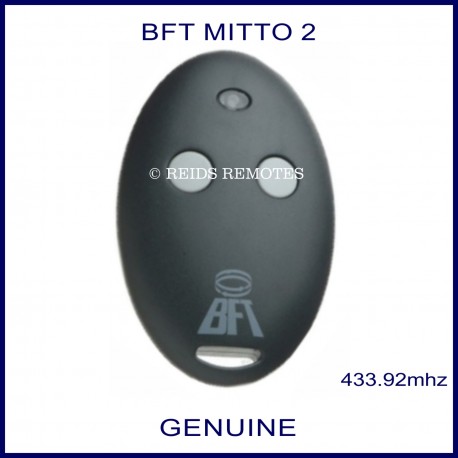 BFT Mitto 2 gate remote white buttons