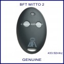 BFT Mitto 2 white button swing or sliding gate remote control