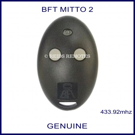 BFT Mitto 2 gate remote grey buttons