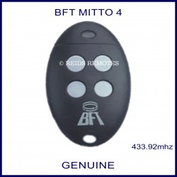 BFT Mitto 4 gate remote white buttons