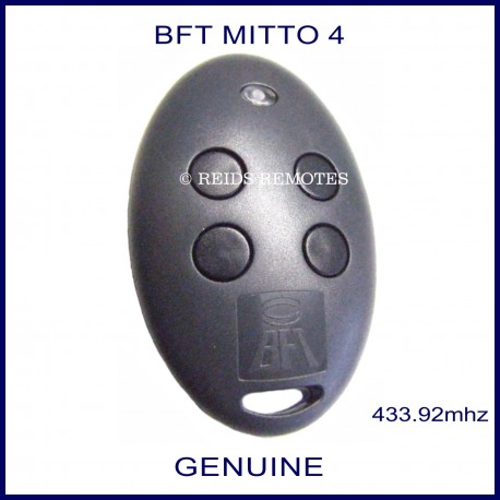 BFT Mitto 4 gate remote grey buttons