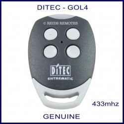 Ditec GOL 4 genuine gate remote