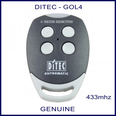 Ditec GOL 4 genuine gate remote