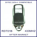 Ditec Gol 4 compatible gate remote control RDT01B