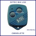 Ditec BIX LS2 grey button navy blue gate remote control