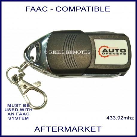 FAAC compatible 4 button after market gate remote