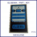 Elsema FMT401, 1 button 27mhz garage door and gate remote control