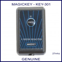 Magickey KEY-301, single button 27mhz key ring size remote control
