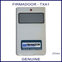 Firmadoor FMD TXA1, 1 button grey 27mhz garage door & gate remote control