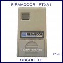 Firmadoor PTXA1, 1 small grey button 27mhz garage door & gate remote control