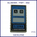 Elsema FMT-302, two channel 27mhz garage door & gate remote controller