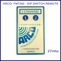 ARCO FMT-302, 2 button 27mhz vehicle access remote control