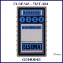 Elsema FMT304, 4 channel 27 MHz garage door & gate remote controller