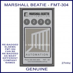 Marshall Beattie FMT304, 4 channel 27mhz remote controller