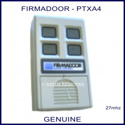 Firmadoor PTXA4, 4 channel 27mhz remote controller