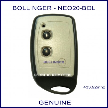 Bollinger 2 Button - NEO20-BOL gate remote