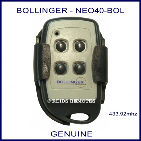 Bollinger 4 Button - NEO40-BOL gate remote