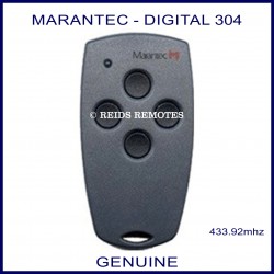 Marantec Digital 304, 4 button grey garage and gate remote
