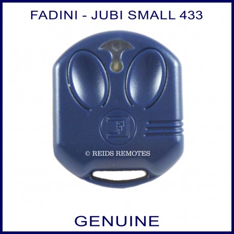 Fadini Jubi 2 Small V2 blue 2 button gate remote control
