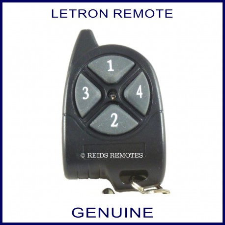 Letron 4 button gate remote control