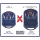 Fadini Astro 43-2 V2 Piccolo navy blue gate remote control