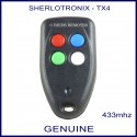 Sherlo TX4 4 button long range garage door & gate remote control
