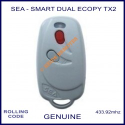 SEA Smart Dual Ecopy TX2 - red & grey button grey gate remote control