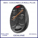 SEA Coccinella Roll Plus - 4 button swing and slide gate remote