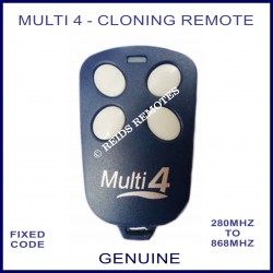 Multi 4 - nose to nose fixed code cloning remote