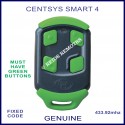 Centsys Smart 4 - green button gate remote control