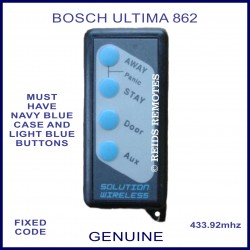 Bossch Ultima 862 - 4 light blue button remote