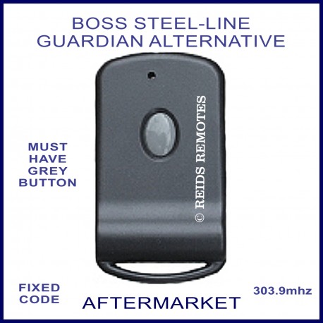 Boss Steel-Line Guardian 1 grey button alternative remote