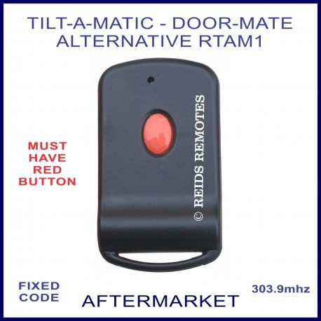 Tilt-A-Matic or Door-Mate 1 red button alternative remote