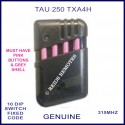 TAU 250 TXA4H 4 pink button gate remote