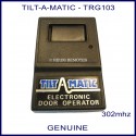 Tilt-A-Matic Electronic Door Operator with 1 navy blue button